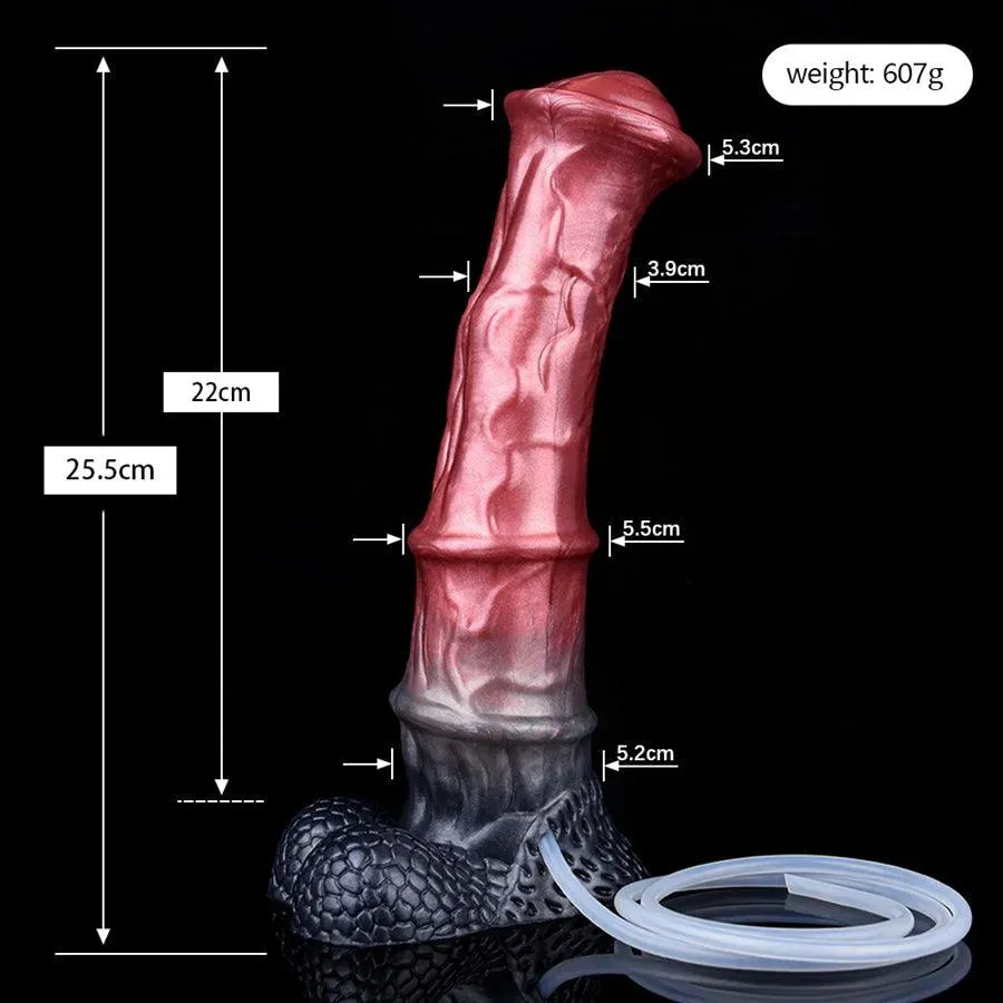 10 Inches Realistic Squirting Horse Cock Dildo