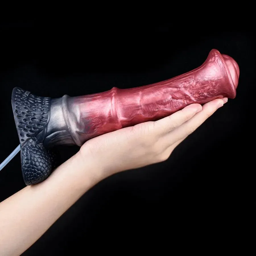 10 Inches Realistic Squirting Horse Cock Dildo