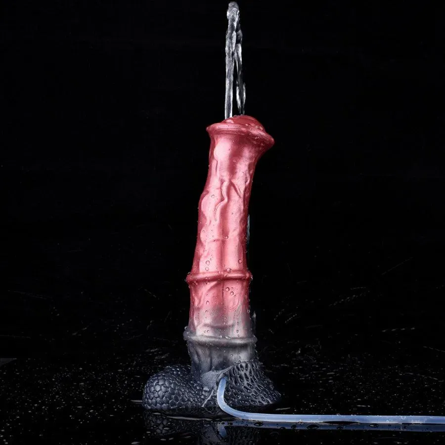 10 Inches Realistic Squirting Horse Cock Dildo