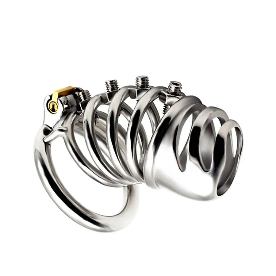 110mm Steel Male Cock Lock BDSM Toy