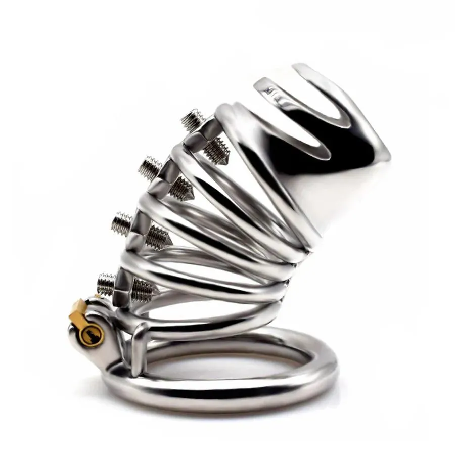 110mm Steel Male Cock Lock BDSM Toy