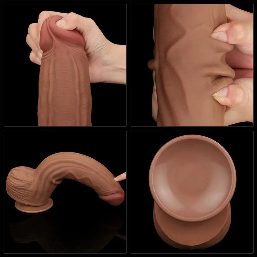 12 Inches Realistic Giant Dildo