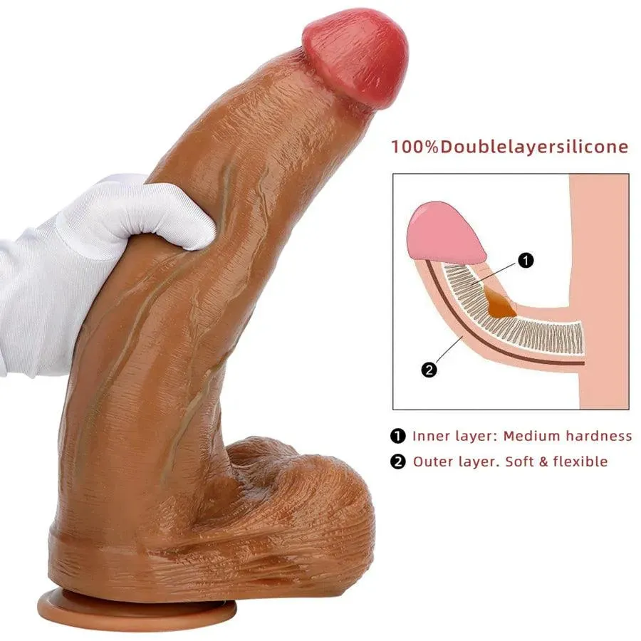 13 Inches Silicone Huge Dildo