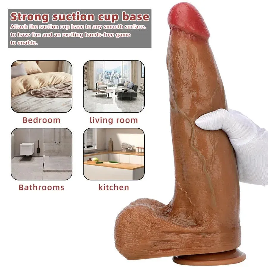 13 Inches Silicone Huge Dildo