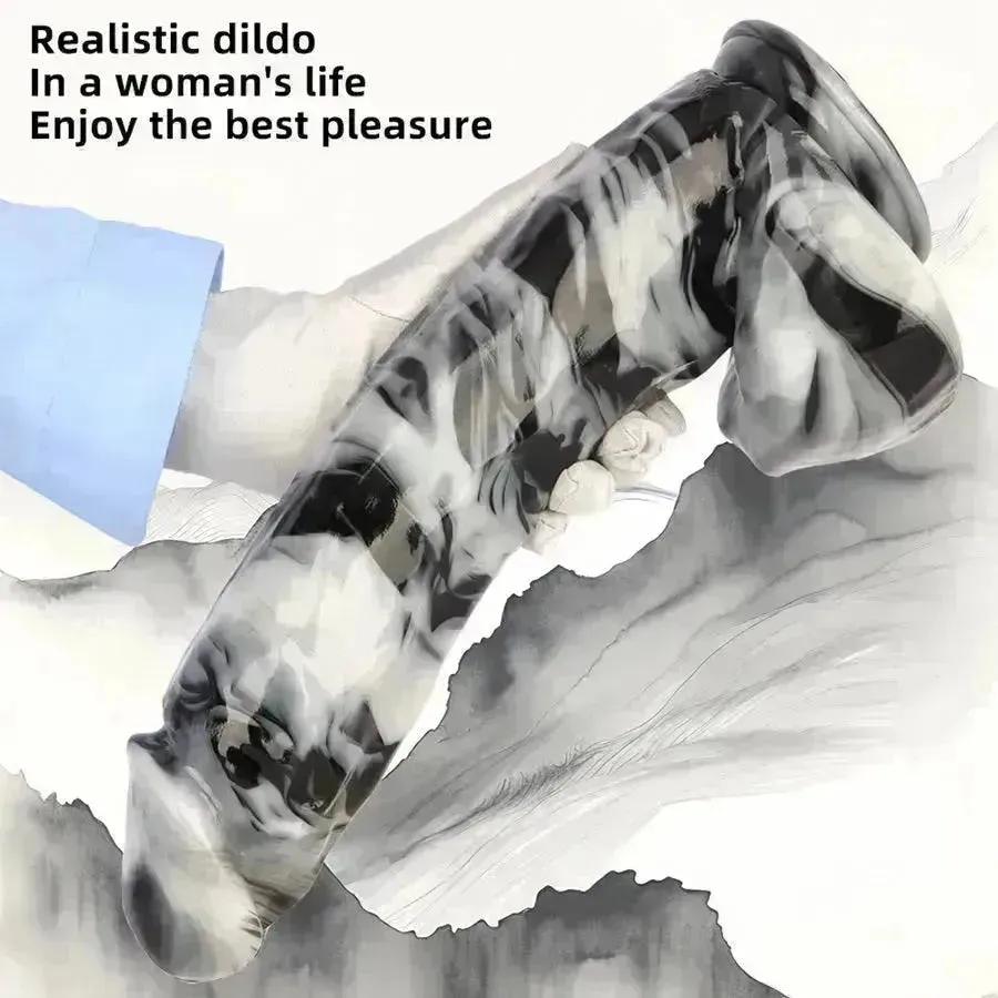 14 Inches Realistic Huge Dildo