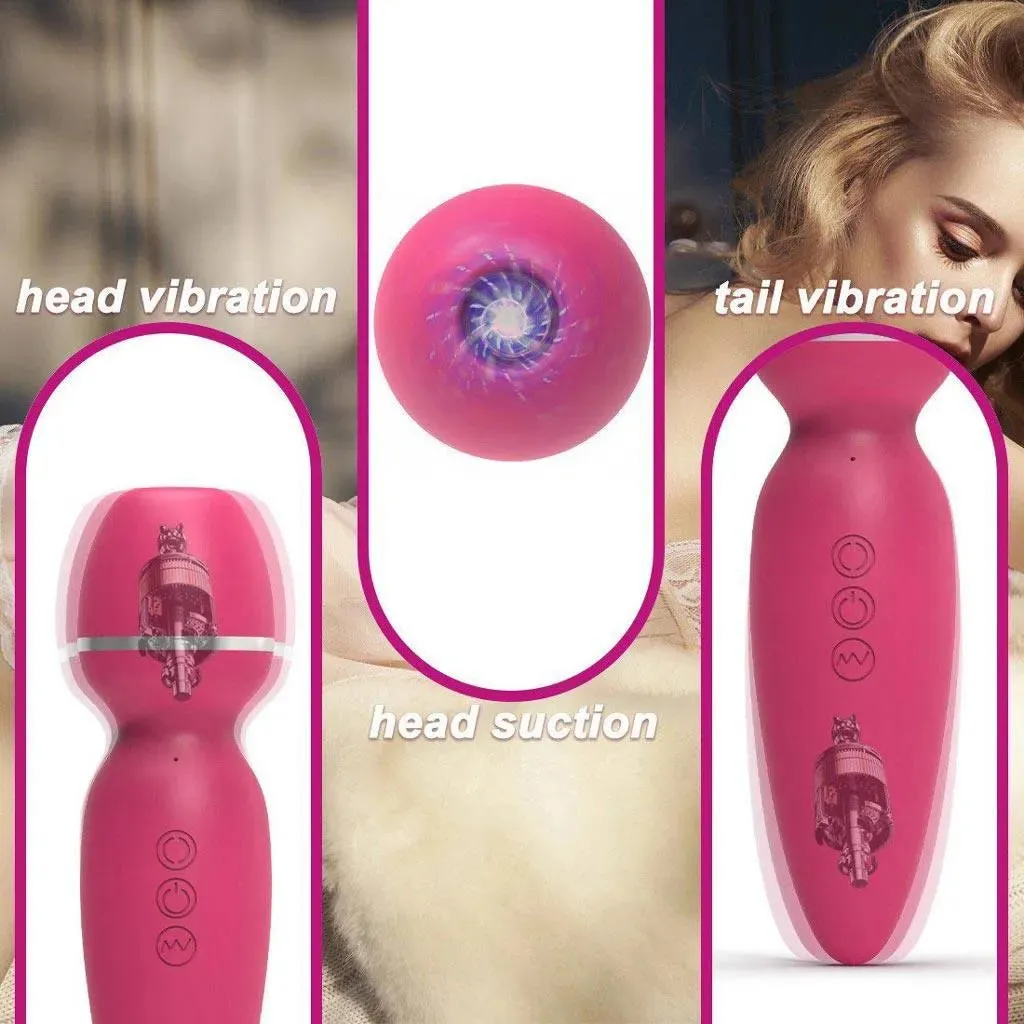 2-In-1 Clit Suction Vibrator for Women