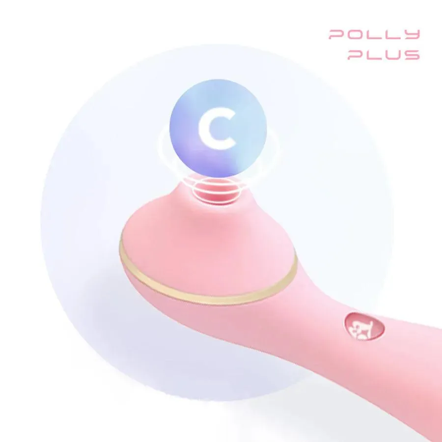 2-In-1 Polly Plus Clit Sucking Vibrator for Women