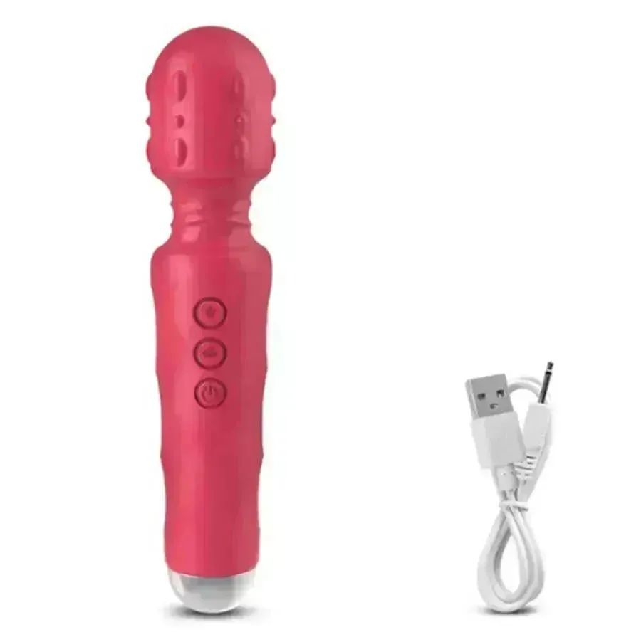 20 Modes Silicone Wand Vibrator