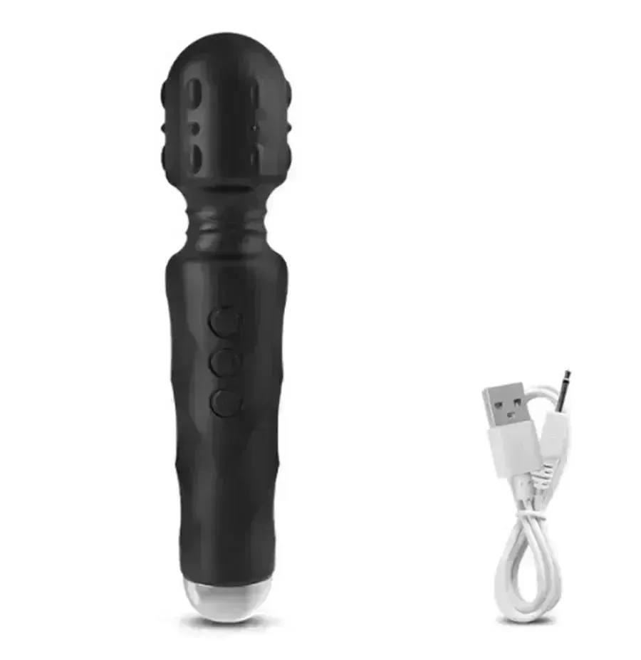 20 Modes Silicone Wand Vibrator