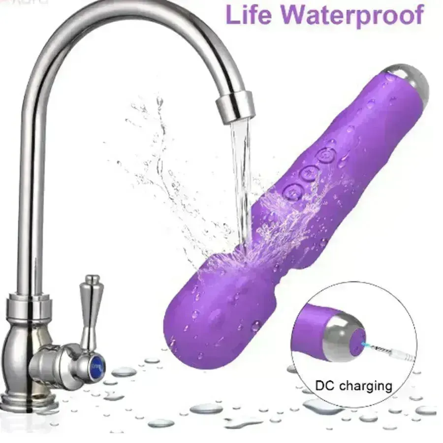 20 Modes Silicone Wand Vibrator