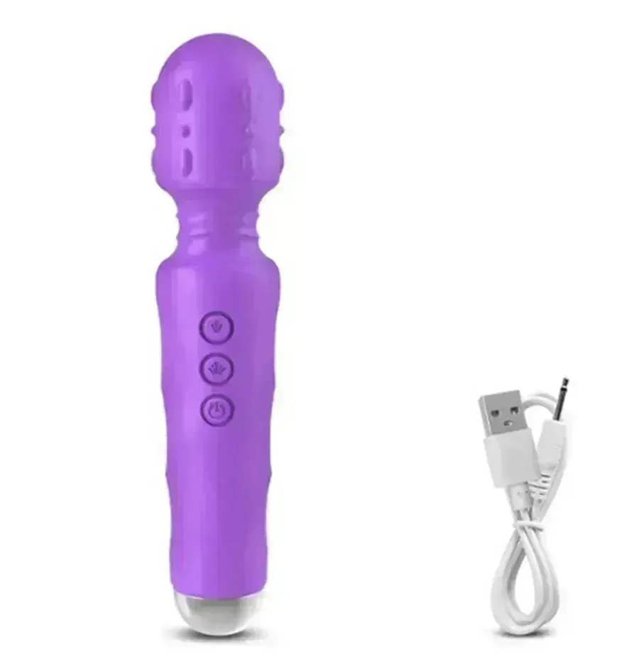 20 Modes Silicone Wand Vibrator