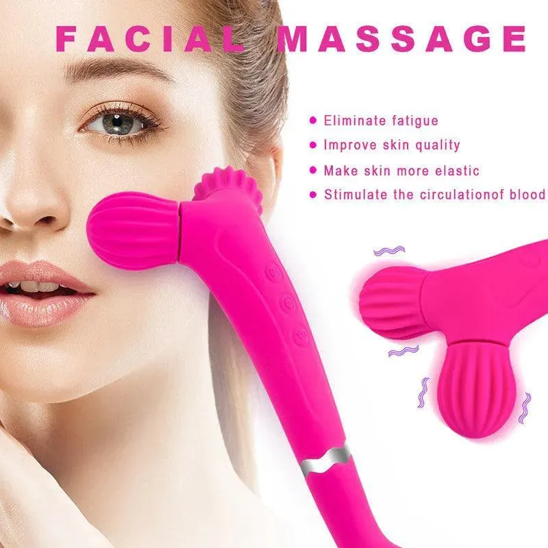 3 Head Face Roller Massager for Women
