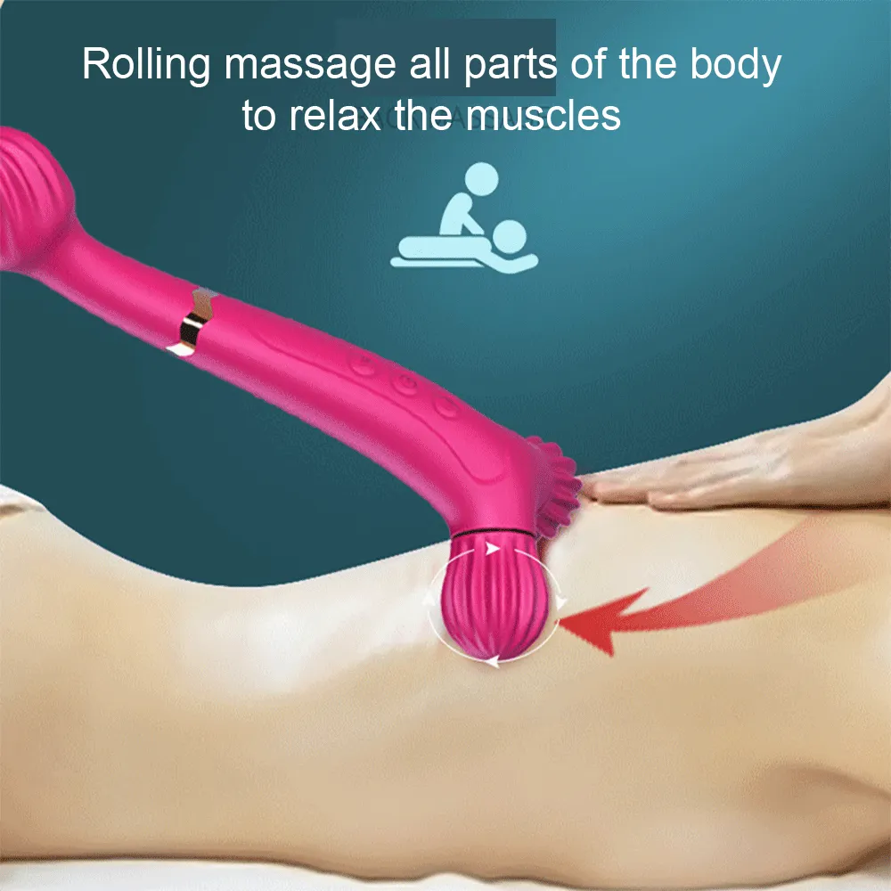 3 Head Face Roller Massager for Women