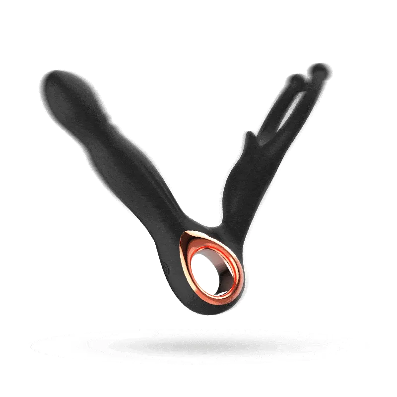 3IN1 Male Prostate Massager Anal Vibrator Butt plug