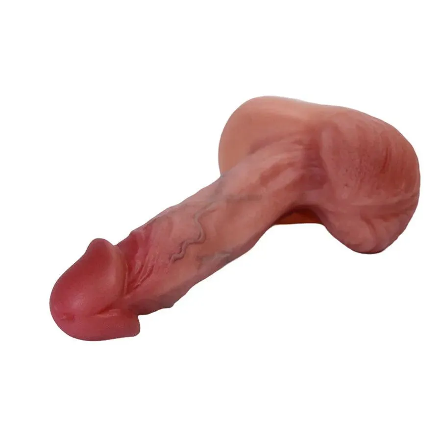 5 Inches Strong Suction Cup Silicone Dildo