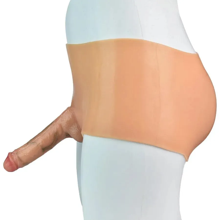 6.3 Inches Exquisite All-in-One Realistic Wearable Dildo