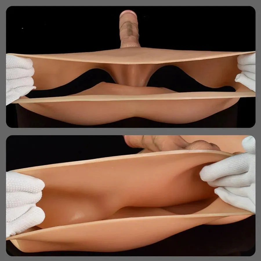 6.3 Inches Exquisite All-in-One Realistic Wearable Dildo