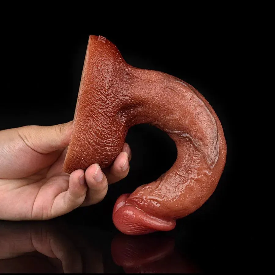 6.9 Inches Life Like Suction Cup Soft Dildo Toy