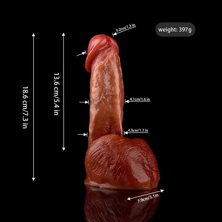 7 Inches Realistic Silicone Dick Sex Toy