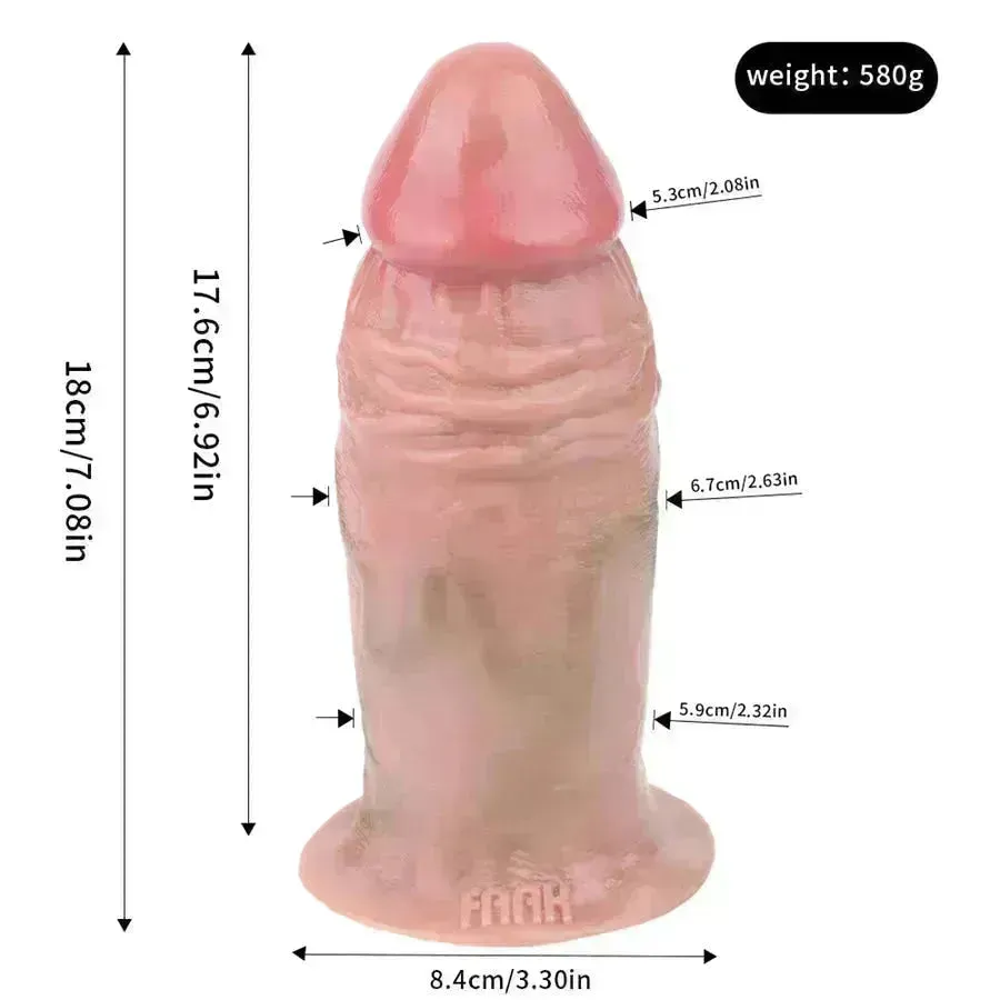 7 Inches Silicone Realistic Dildo