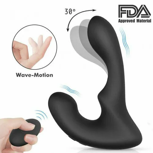 9 Pattern Vibration Double Motor 30° Wave-Motion Prostate Massager