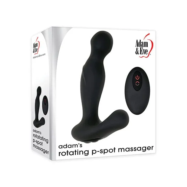 Adam & Eve - Adam's Remote Control Rotating P Spot Prostate Massager (Black)