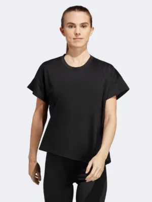 Adidas Hiit Aeroready Quickburn Women Training T-Shirt Black