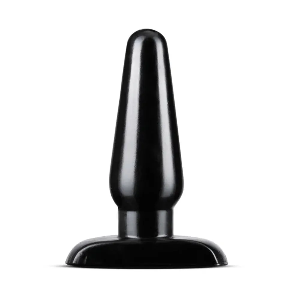 Anal Adventures PVC Basic Butt Plug - Medium