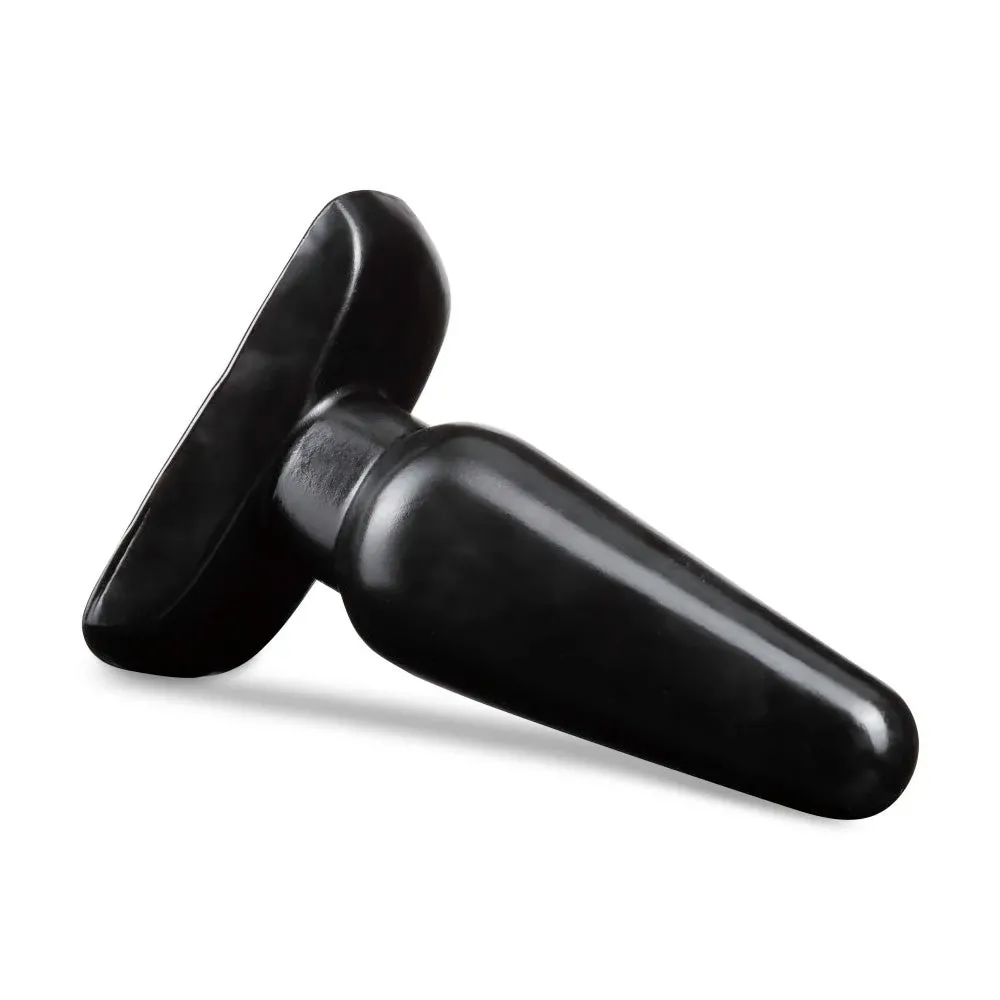 Anal Adventures PVC Basic Butt Plug - Medium