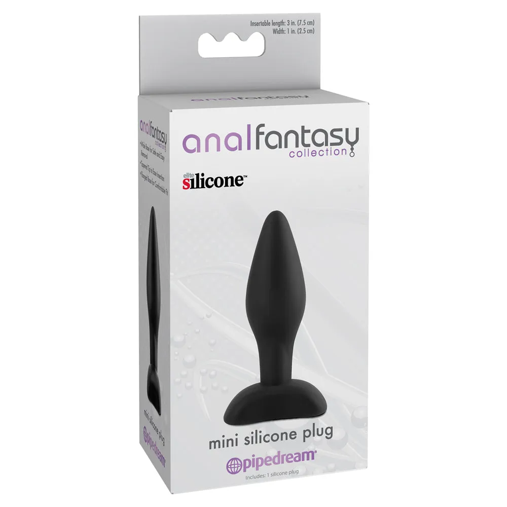 Anal Fantasy Collection Silicone Plug - Mini