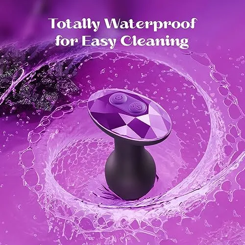 Anal Plug with Rotating & Vibration Settings