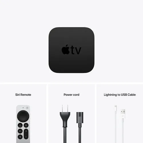 Apple MXGY2LL/A TV 4K 32GB 2nd Generation Black