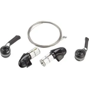 Bar End Shifter Set 11-Speed Road Double/Triple Shimano Compatible BLK
