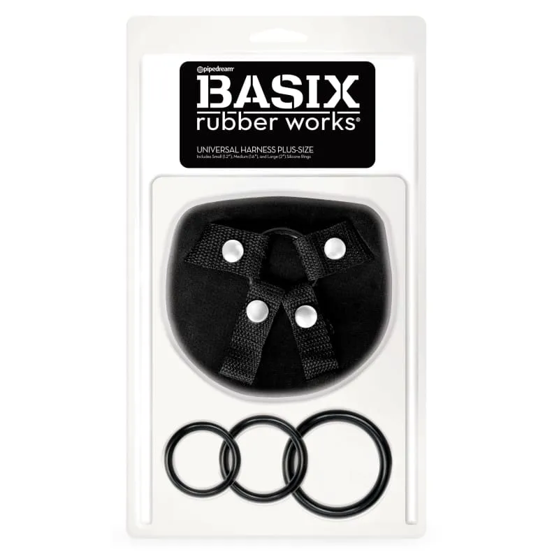 Basix Rubber Works Universal Harness - Plus Size