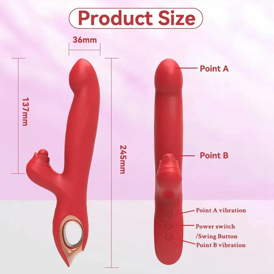 Beads Massage Finger Rabbit Vibrator