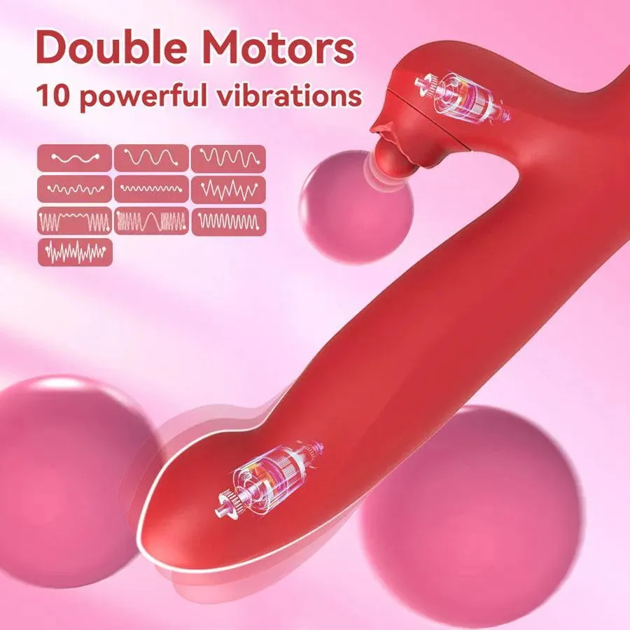 Beads Massage Finger Rabbit Vibrator