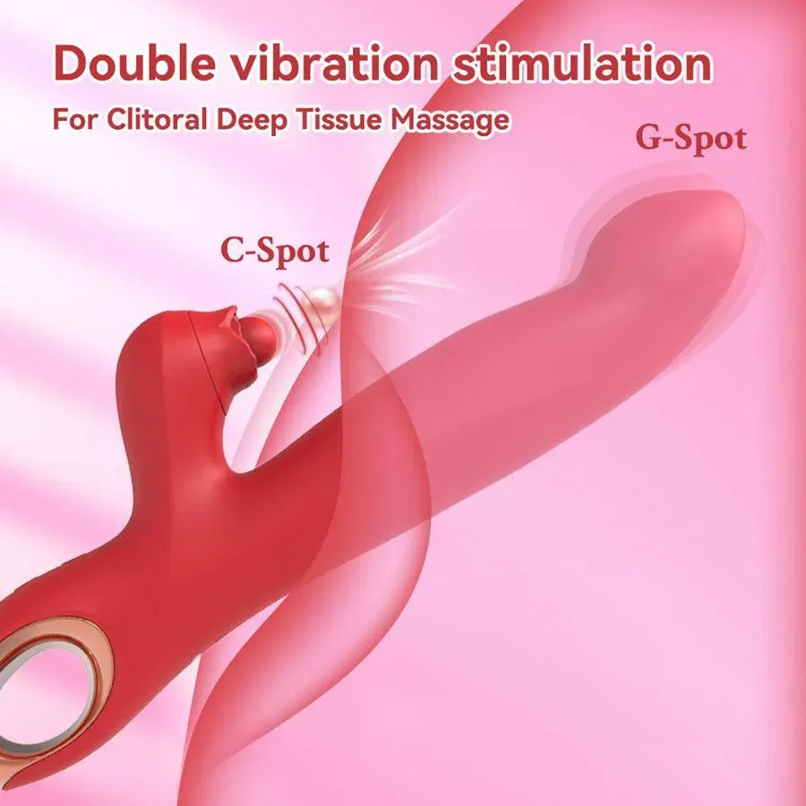 Beads Massage Finger Rabbit Vibrator