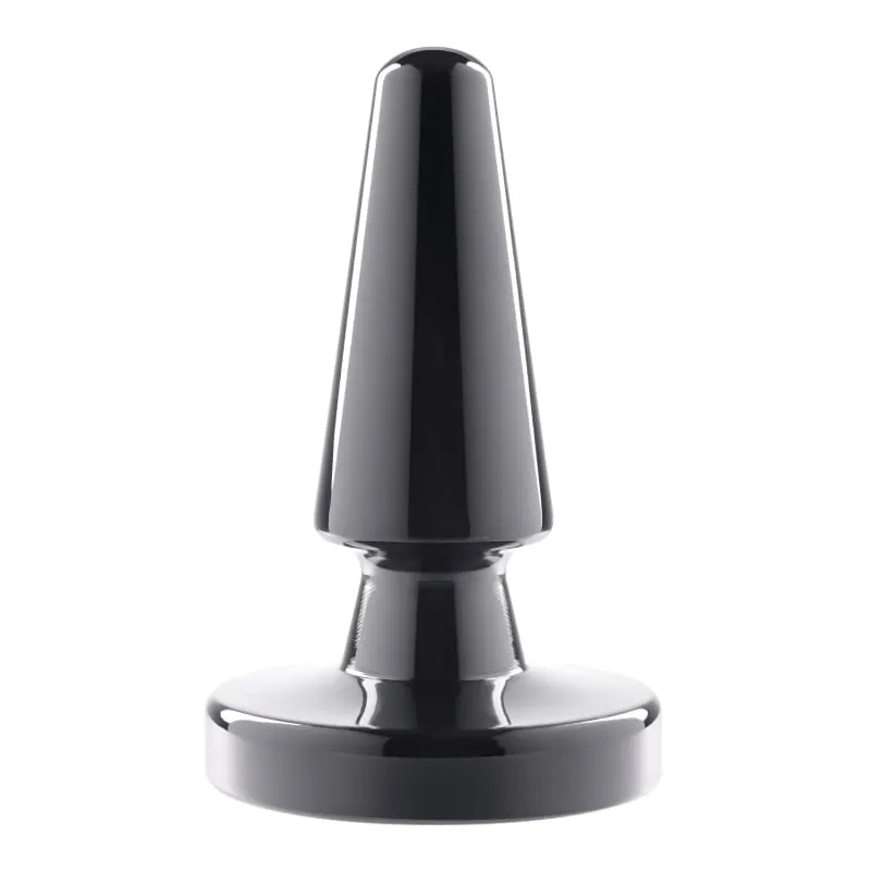 Beginner Metal Plug - Black Chrome