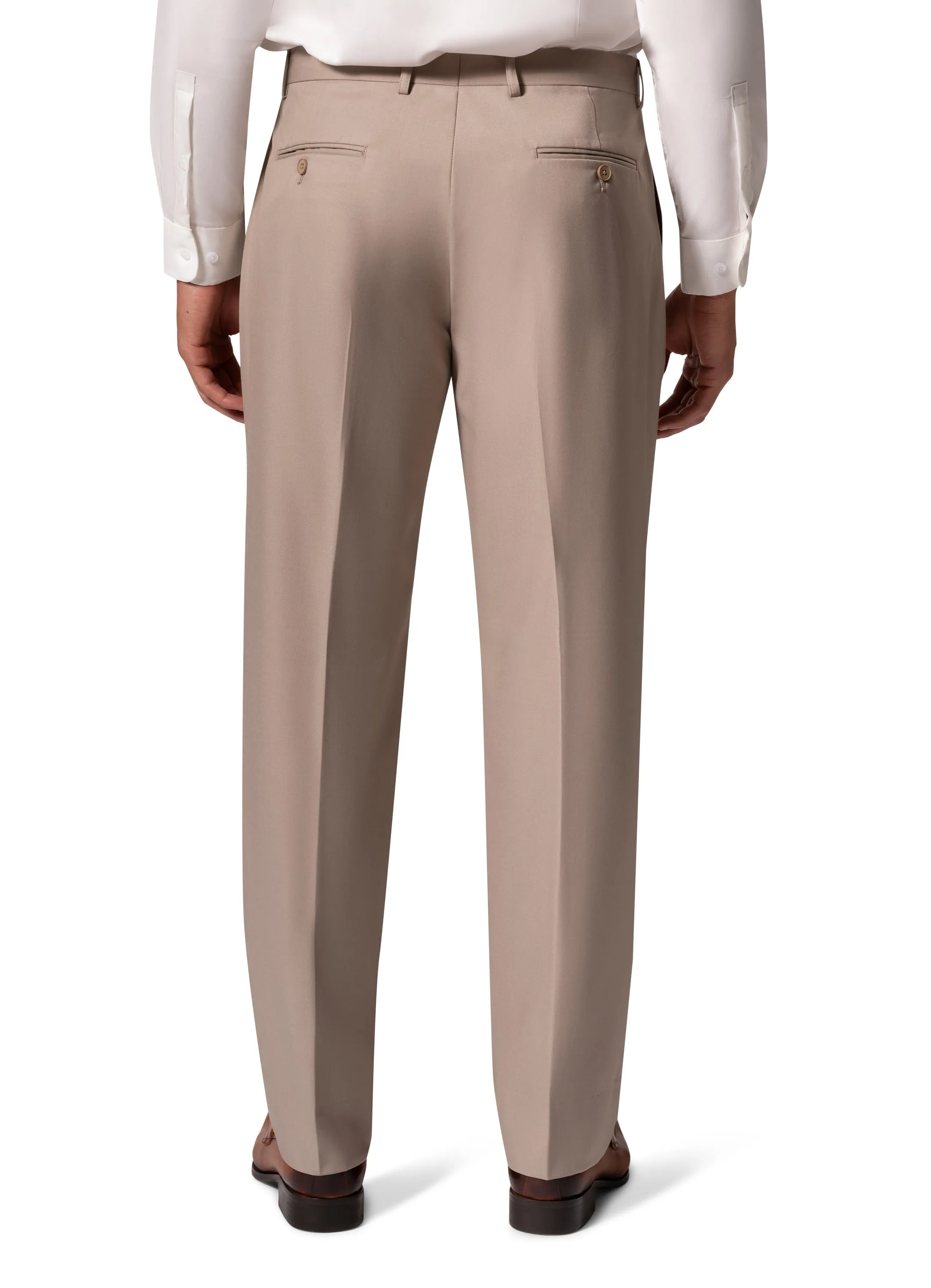 Bergamo Orange A6732 D/B Slim Fit Suit - Tan