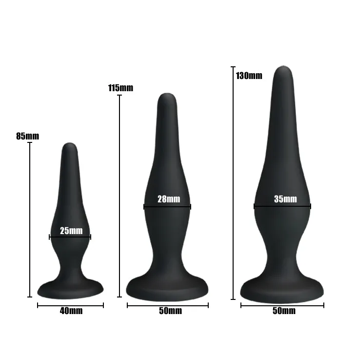Butt Plug Kit - Beginner's Anal Plug Kit