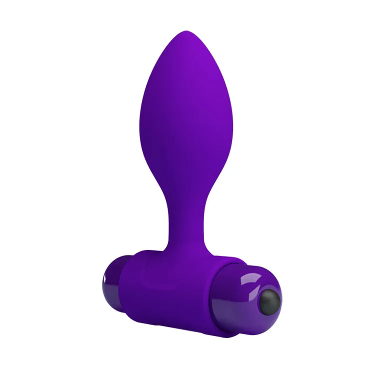 Butt Plug - Vibrating Small Starter Silicone Plug
