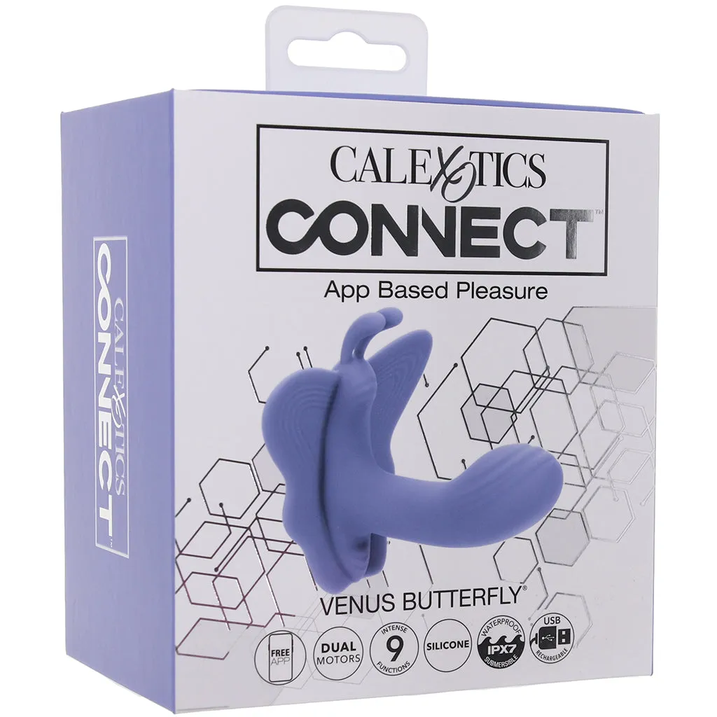 Connect App Controlled Venus Butterfly Wearable Vibe