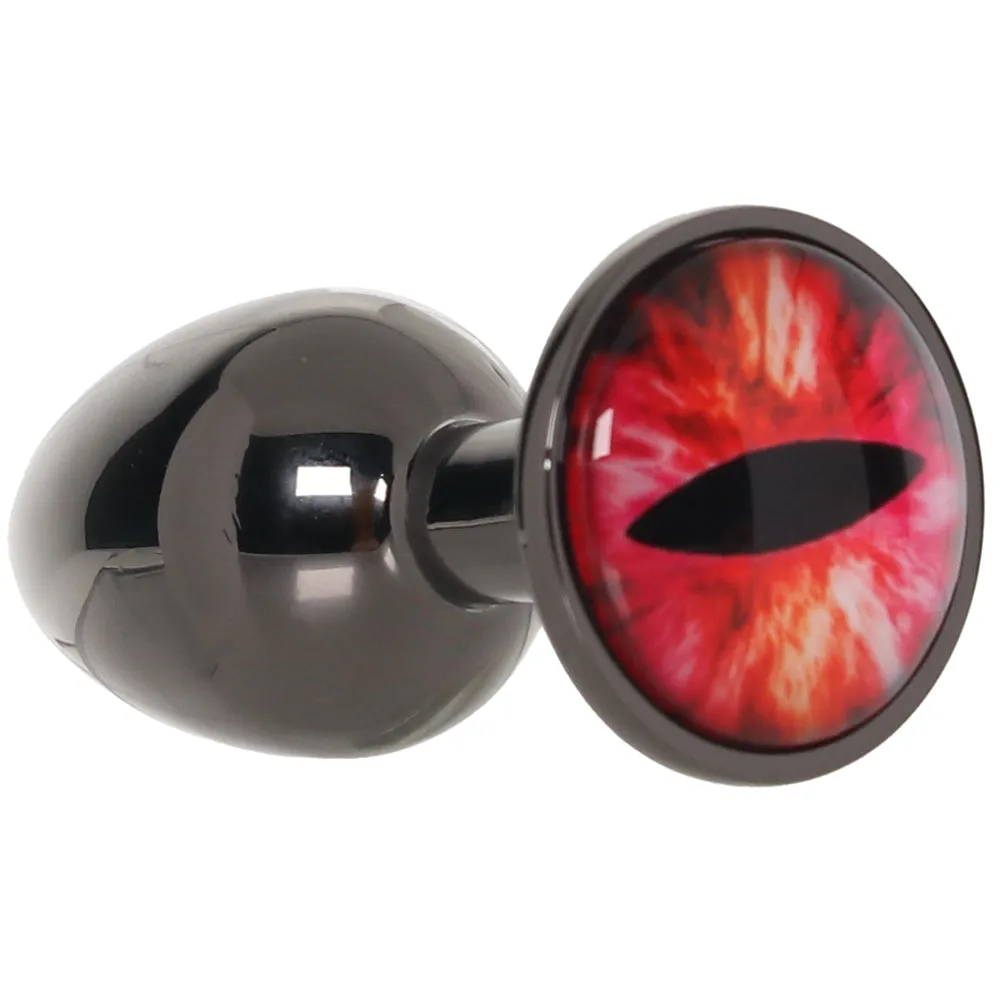 Creature Cocks Sinister Eye Metal Butt Plug in Small