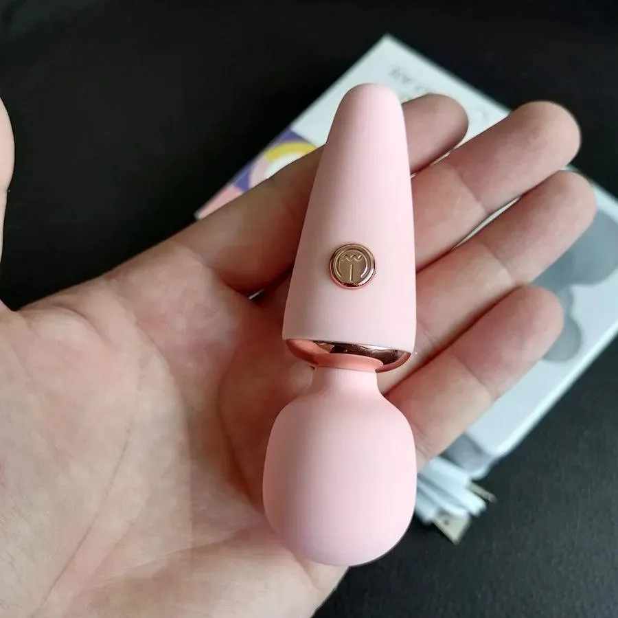 Cute Ice Cream Mini Wand Vibrator