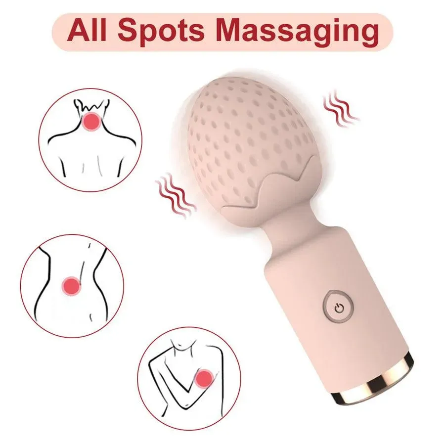 Cute Strawberry Mini Vibrator for Women