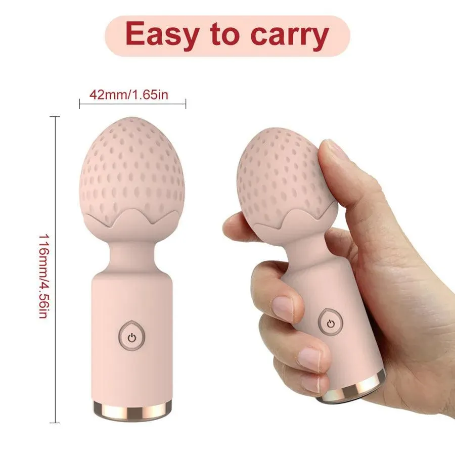 Cute Strawberry Mini Vibrator for Women