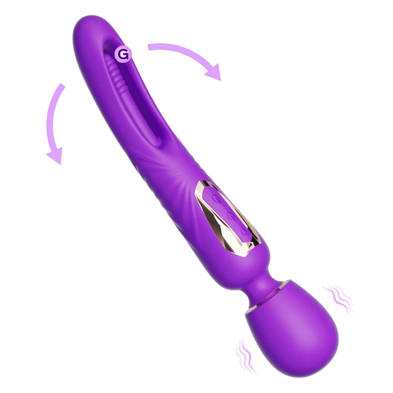 Di-Orgasm - Vibrating Massage Wand & G-spot Tapping Stimulator