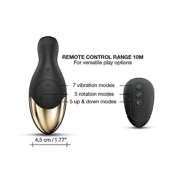 Dorcel - P Joy Double Action Rotating Prostate Massager (Black)