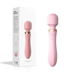 Dual Head Female Wand Vibrator