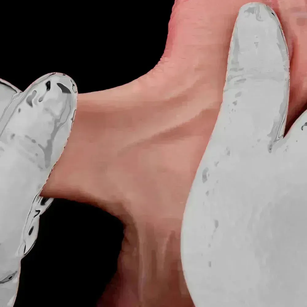 Dual-layer Silicone Dildo Penis